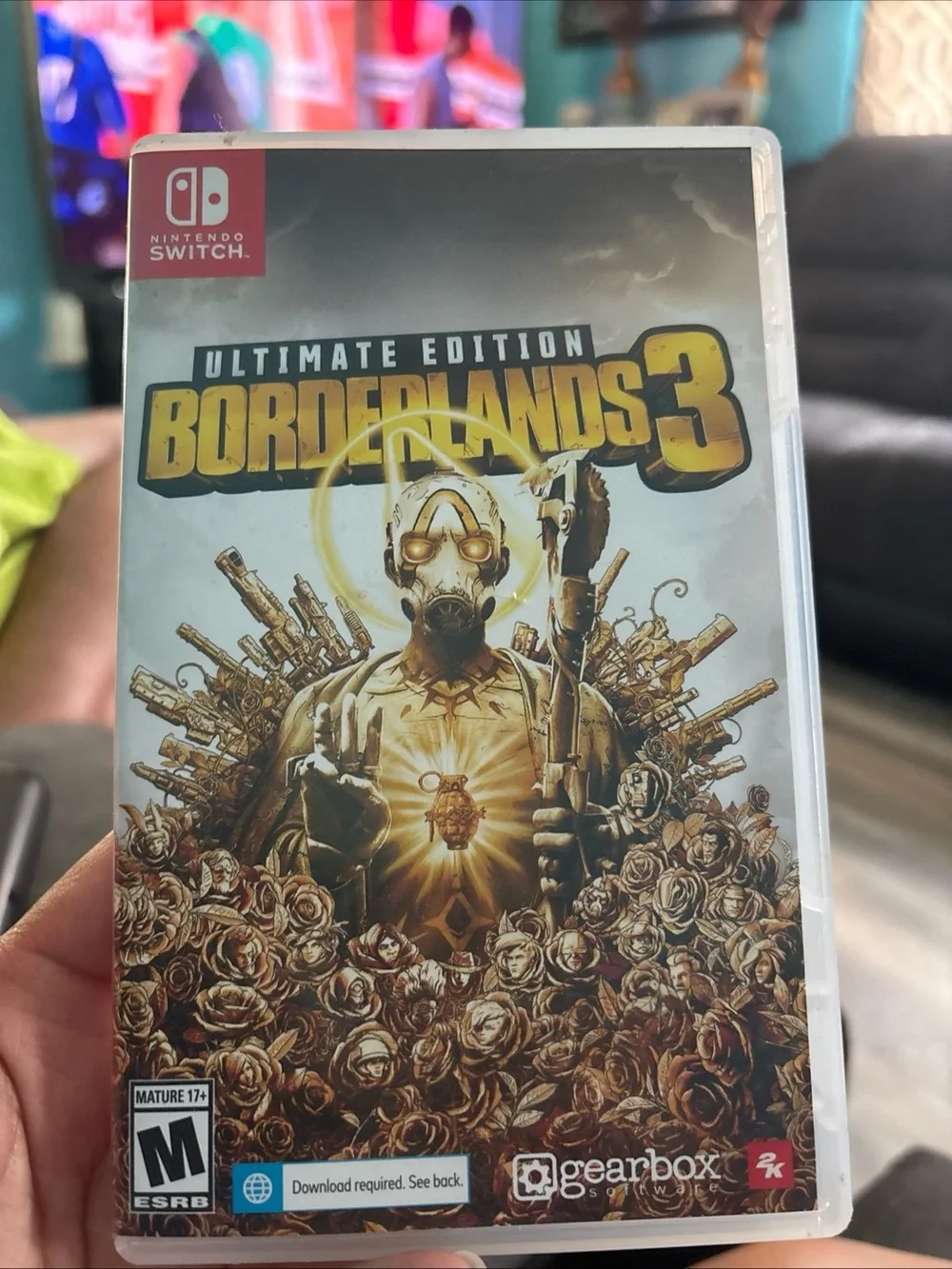 Nintendo Switch Borderlands 3 Ultimate Edition - Gold/White